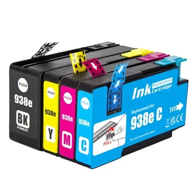 Per a cartutxos de tinta compatibles amb HP 938E