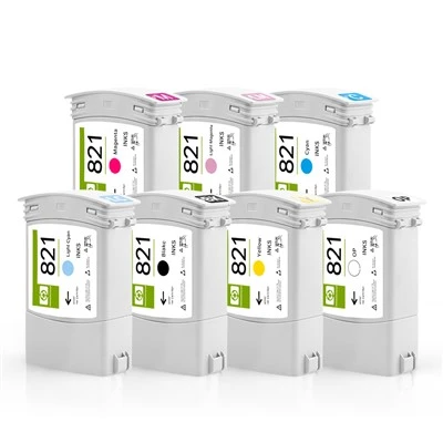 Hp 821 400 ml cartutxos de tinta de làtex recorregut